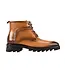 Giovanni Giovanni - Textured Leather Lace-Up Boots
