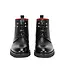 Giovanni Giovanni - Textured Leather Lace-Up Boots