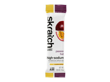 Skratch Labs Hyper Hydration Drink Mix, Passion Fruit, 25g Single Serving