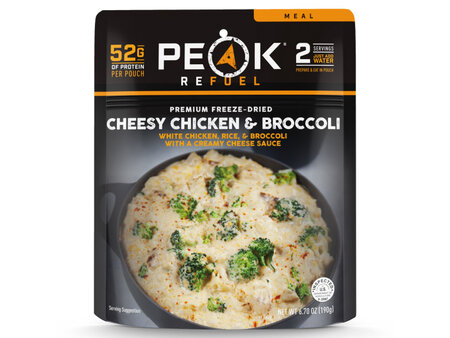 Peak Refuel Cheesy Chicken and Broccoli