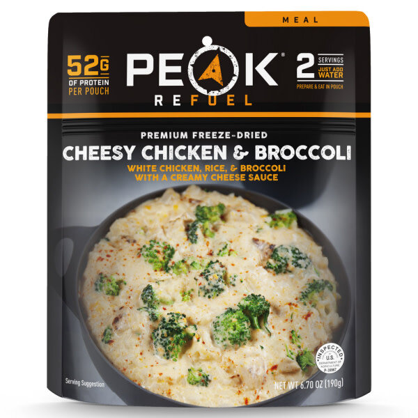 Peak Refuel Cheesy Chicken and Broccoli