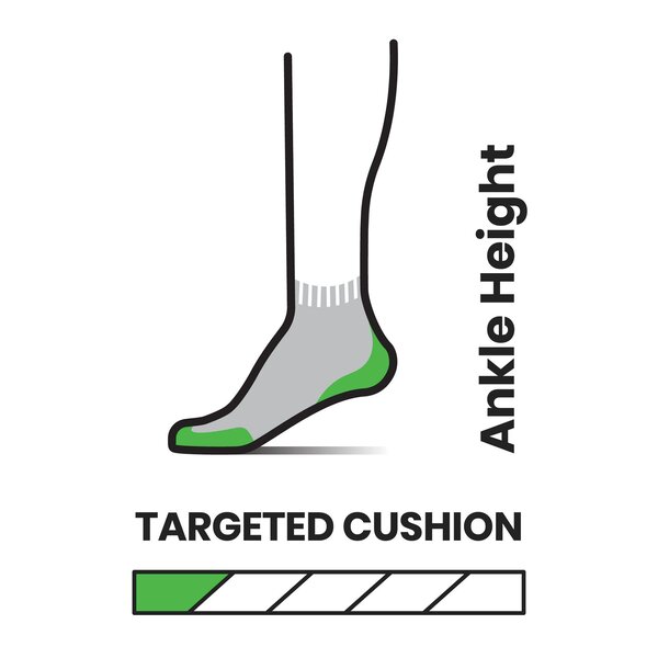 Smartwool Run Targeted Cushion Ankle Sock Unisex