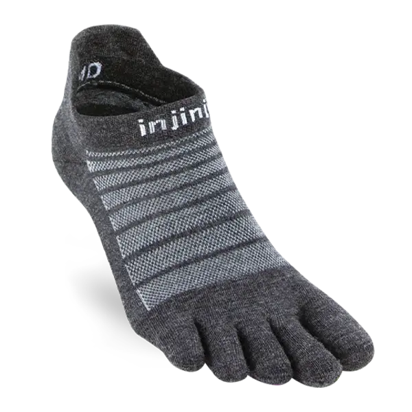 Injinji Run Lightweight No Show-Merino Wool