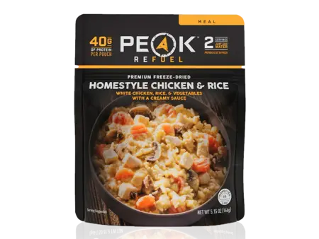 Peak Refuel Homestyle Chicken and Rice