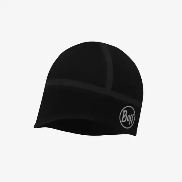 Buff Headwear Windproof Tech Fleece Hat Solid Black