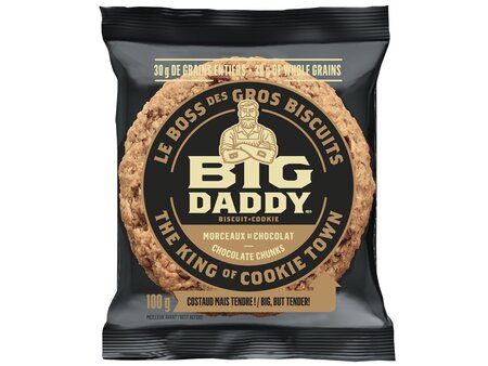 Big Daddy Big Daddy Cookies Choc Chip 420Cal