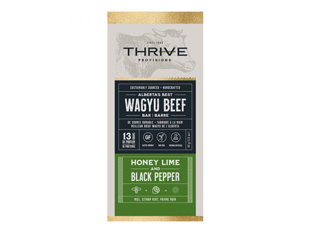 Wagyu Beef Honey Lime and Black Pepper Protein Bar