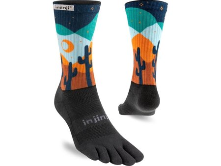 Injinji Spectrum Trail Crew Socks