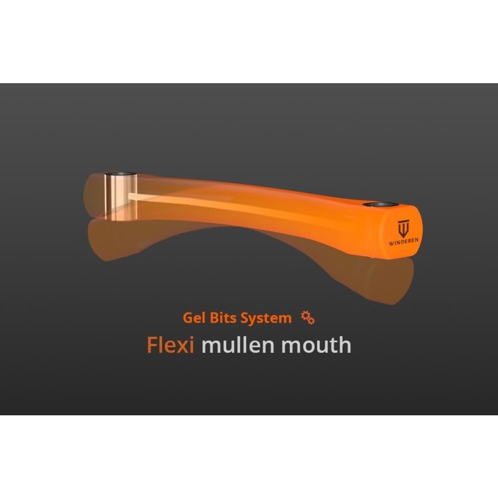 Winderen Winderen Curb Bit (3-Pack) - Flexi Mullen Mouth