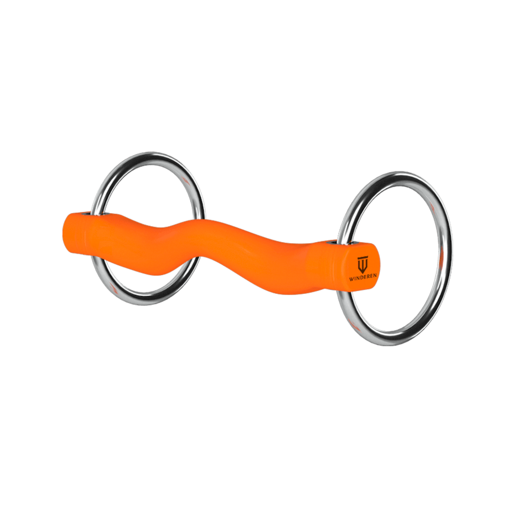 Winderen Winderen Ported Mullen Mouth Loose Ring Snaffle