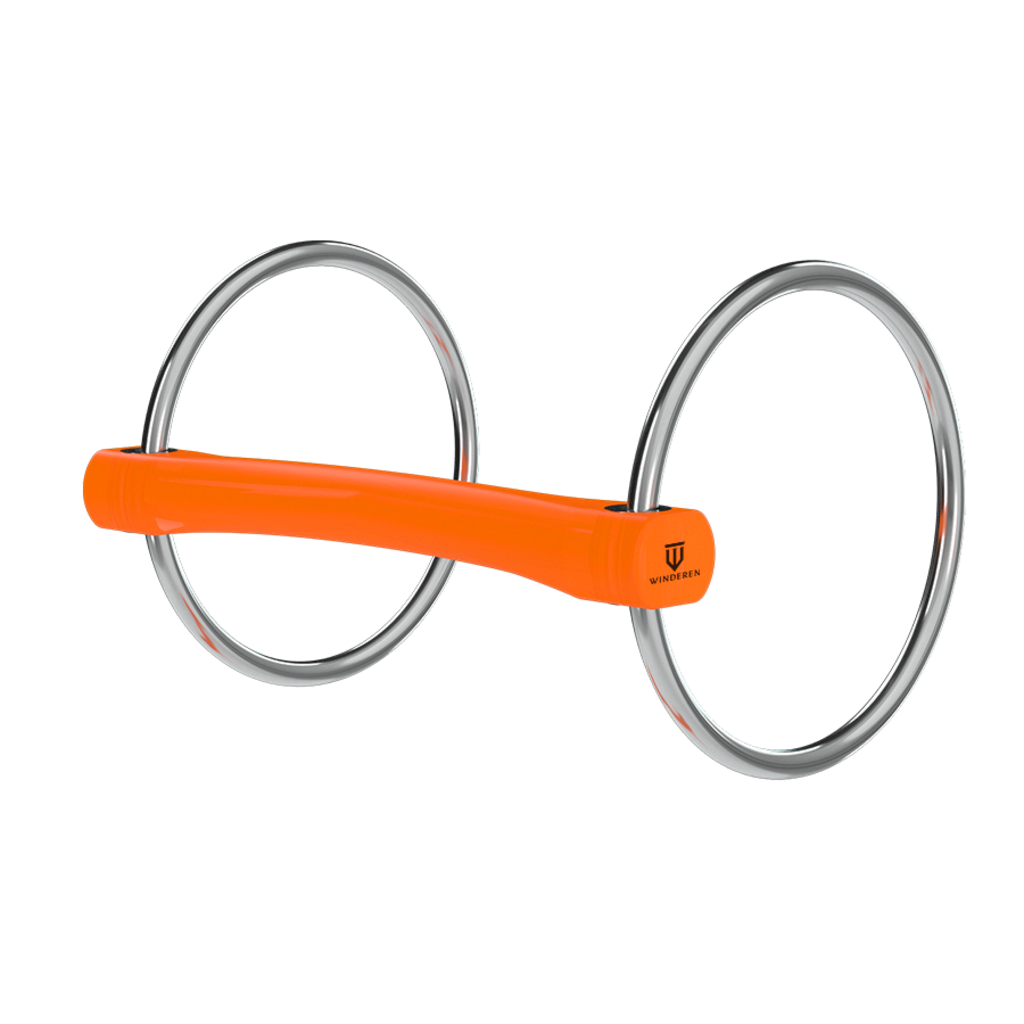 Winderen Winderen Rigid Mullen Mouth Large Loose Ring snaffle