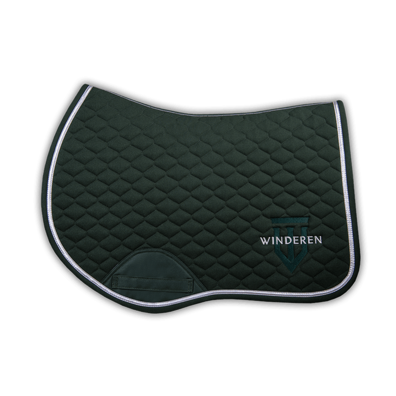 Winderen Winderen Saddle Pad - Malachite & Silver