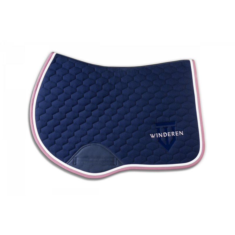 Winderen Winderen Saddle Pad - Navy & Lollipop