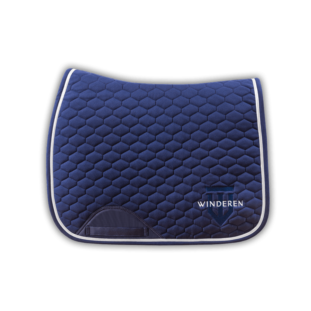 Winderen Winderen Saddle Pad - Navy & Silver