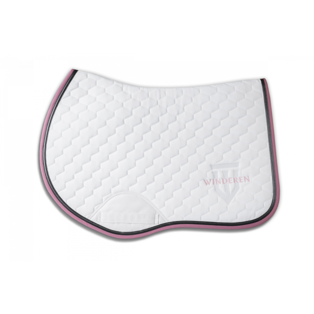 Winderen Winderen Saddle Pad - White & Lollipop