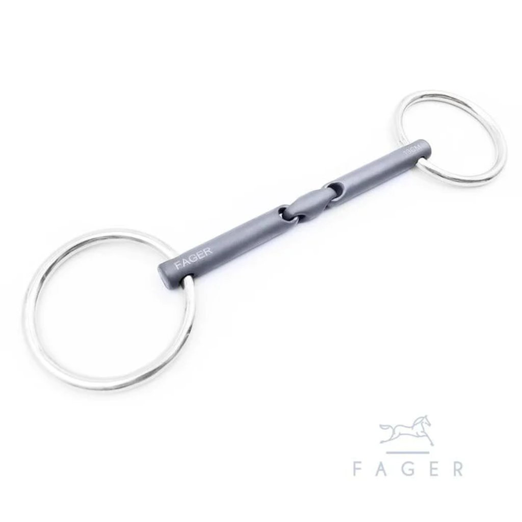 Fager Fager Madeleine Double Jointed Bradoon Loose Ring