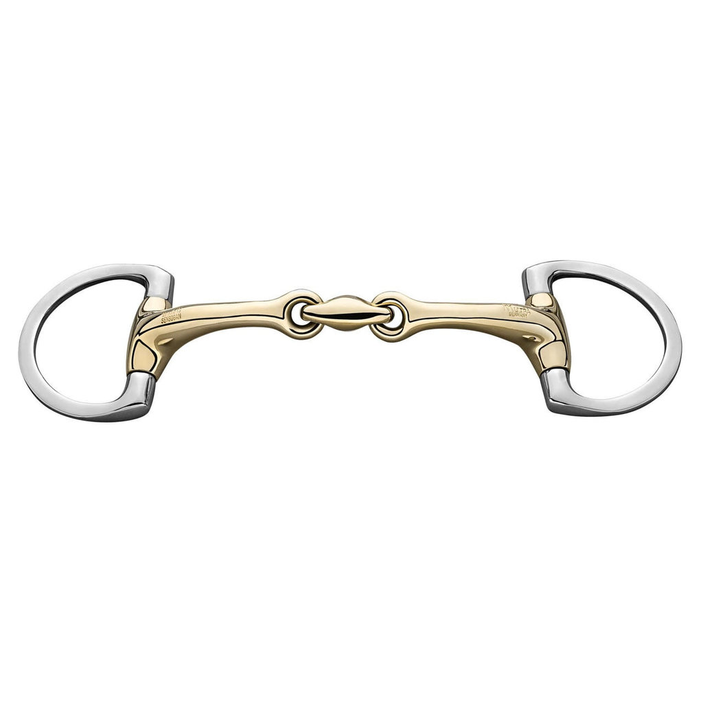 Sprenger Sprenger Dynamic RS Double Jointed D-Ring Bradoon