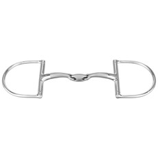 Sprenger Sprenger Satinox D-Ring Double Jointed Snaffle 14mm