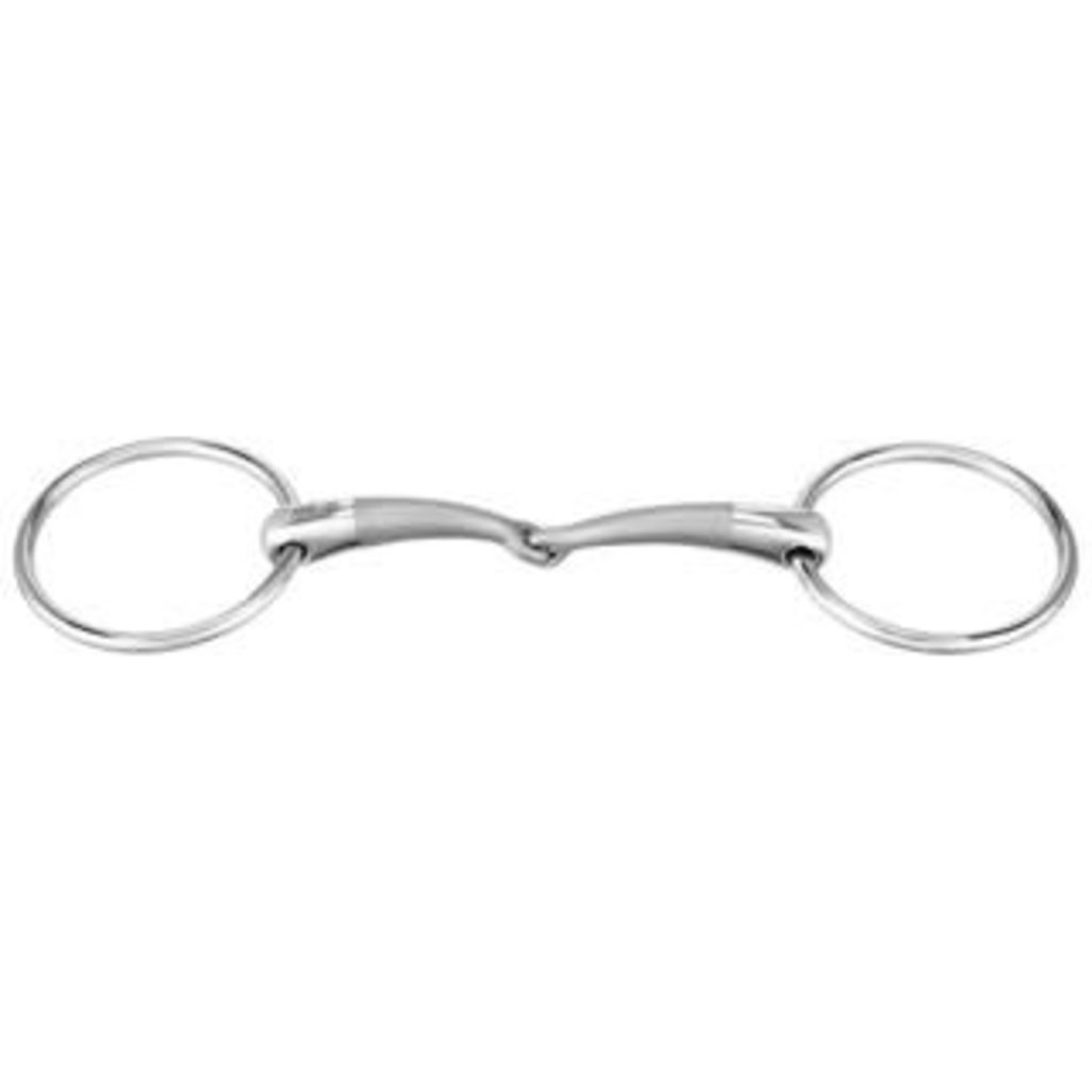 Sprenger Sprenger Satinox Single Joint Loose Ring Snaffle 14mm