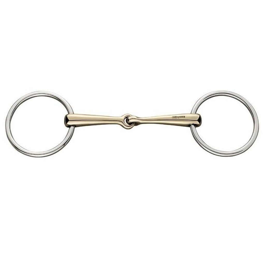 Sprenger Sprenger Loose Ring Single Joint Snaffle Sensogan 14mm