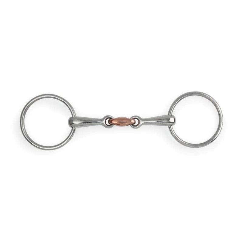 Shires Shires Loose Ring Copper Lozenge Snaffle