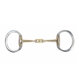 Shires Shires Brass Alloy Flat Ring Eggbutt with Lozenge