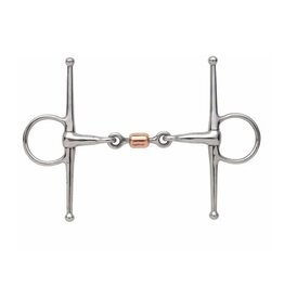 Shires Shires Full Cheek Snaffle with Copper Peanut