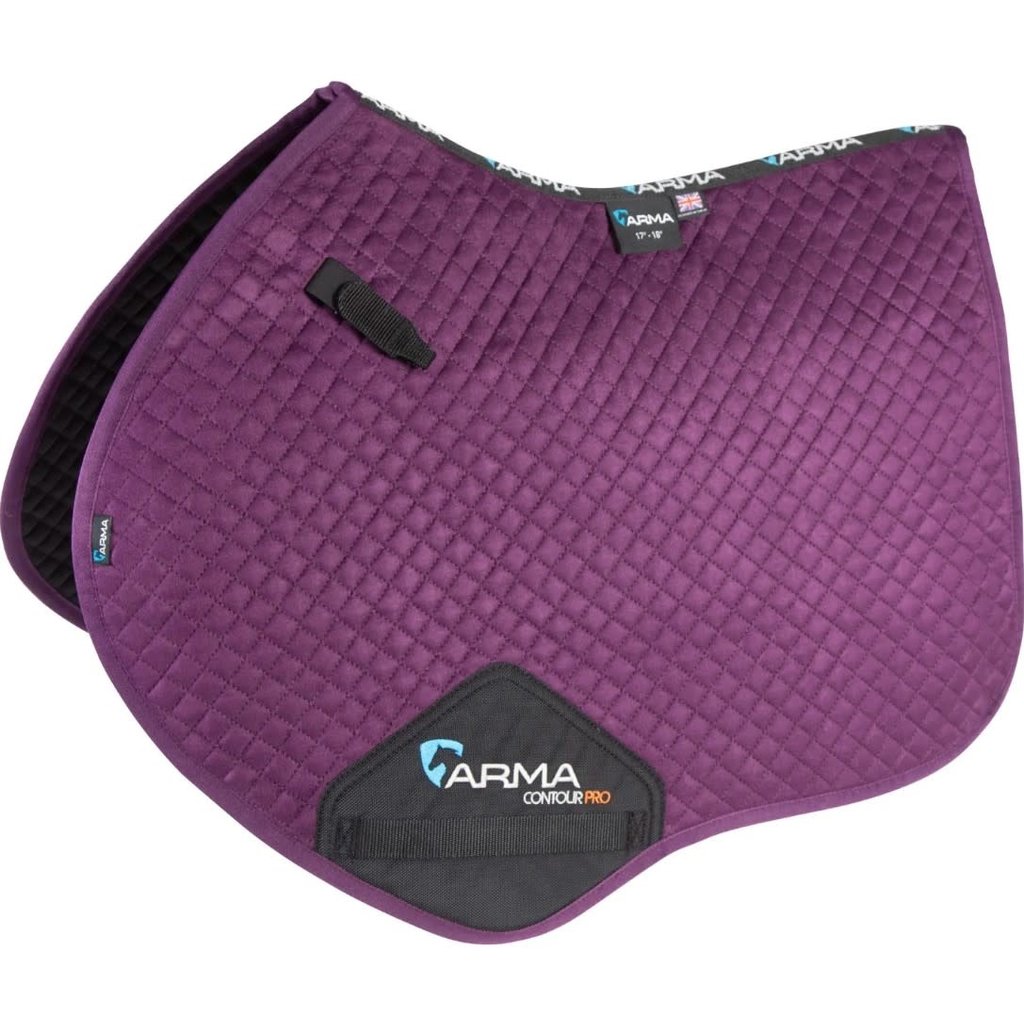 Shires Shires Arma Suede Jump Saddle Pad