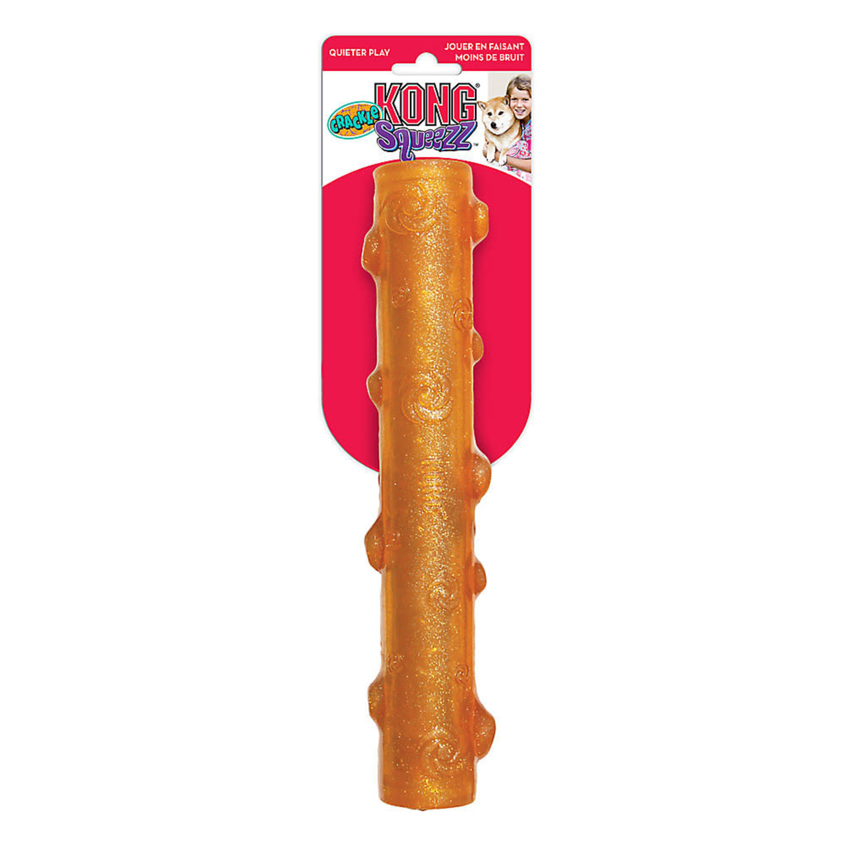 Kong Kong: Squeezz Crackle Stick: Assorted Colours