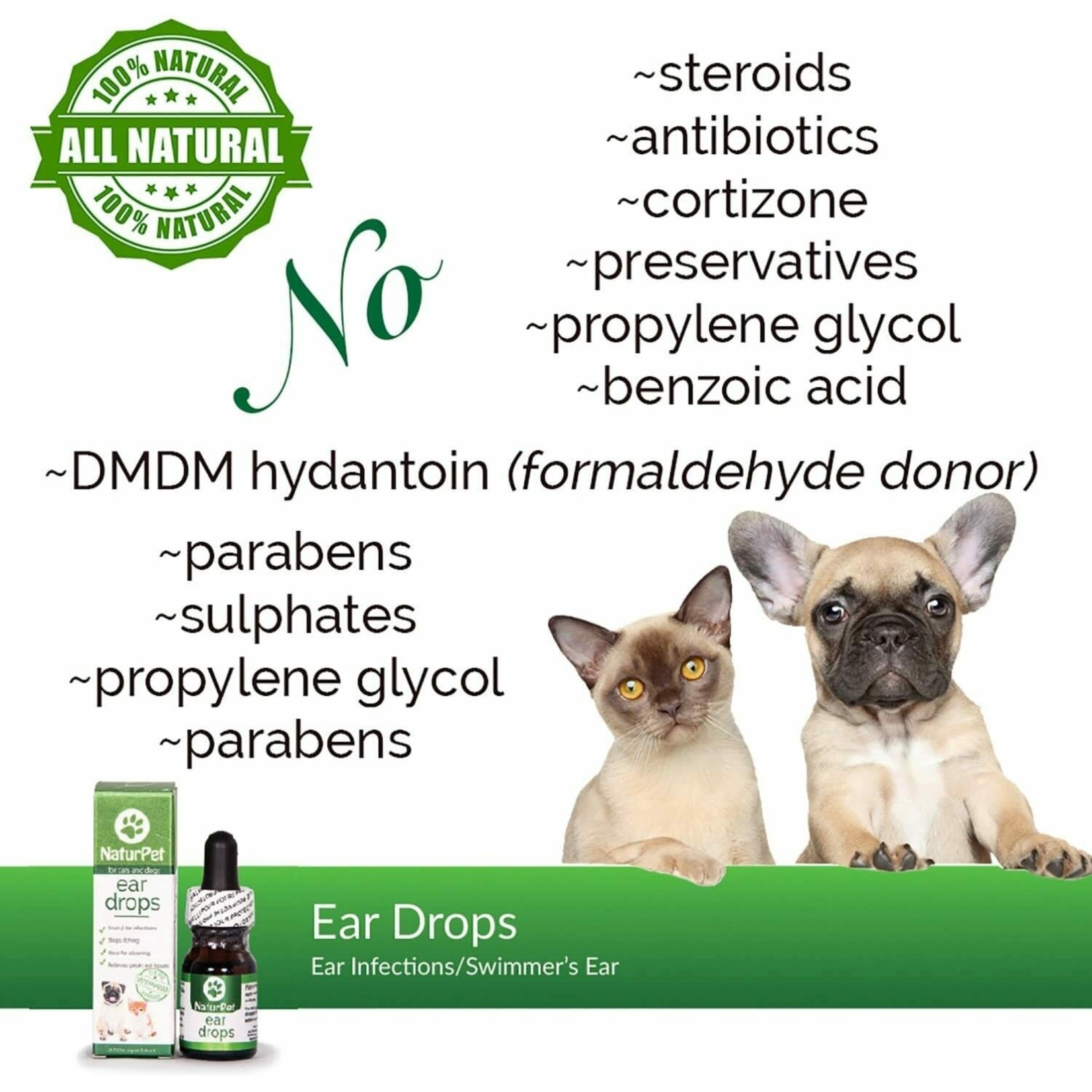 NaturPet NaturPet: Ear Drops 10mL