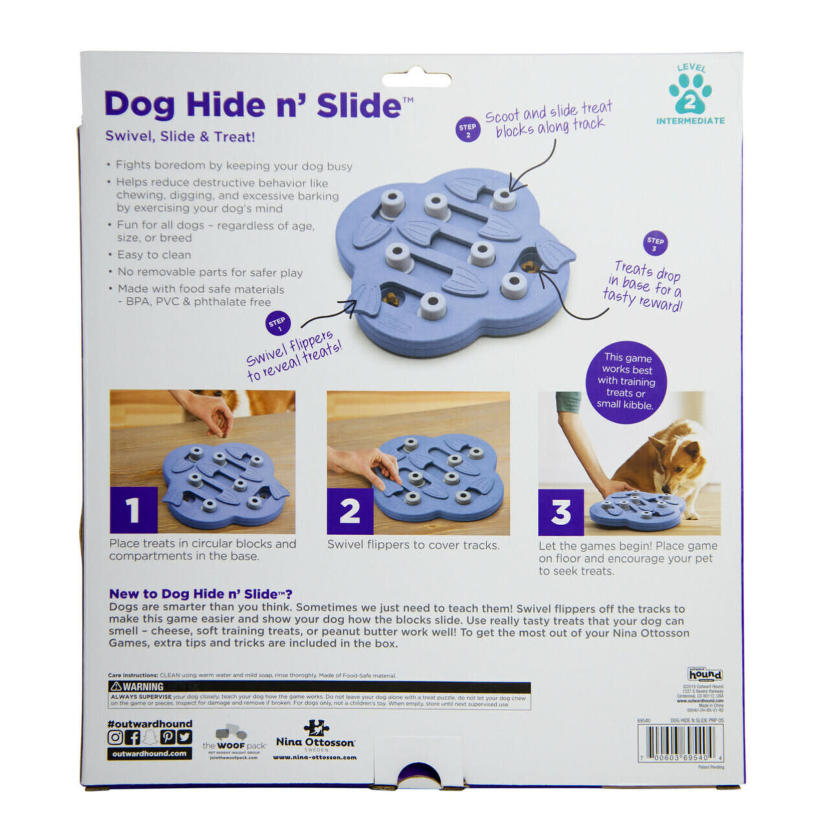 Outward Hound Outward Hound: Nina Ottosson Dog Hide n’ Slide