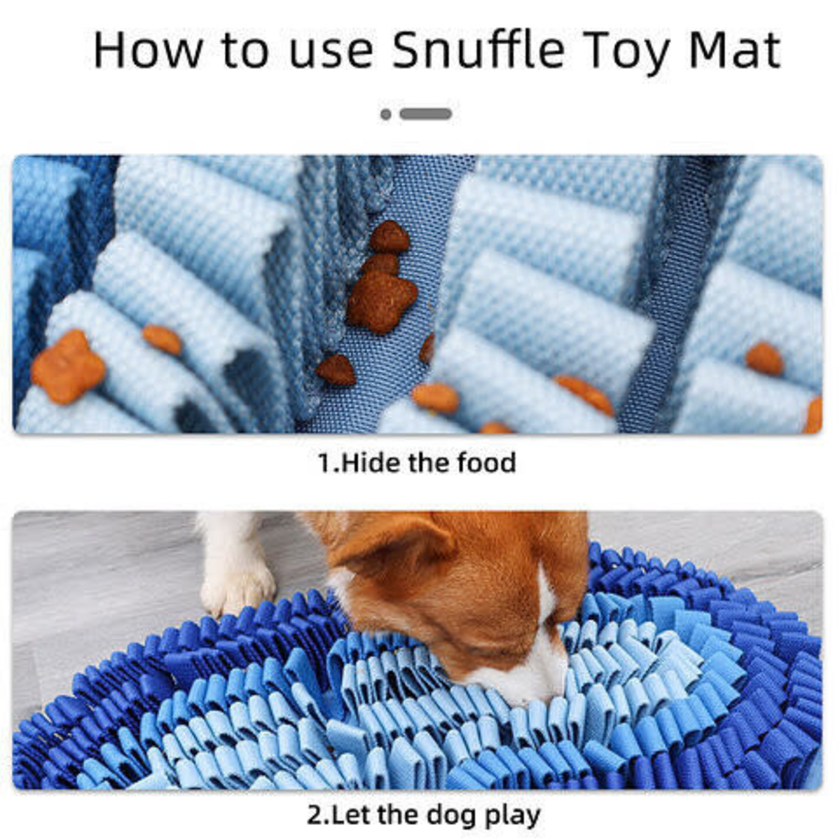 Pawz n' Dogz PawzNDogz: Snuffle Mat Fire & Ice Blue: Level 2