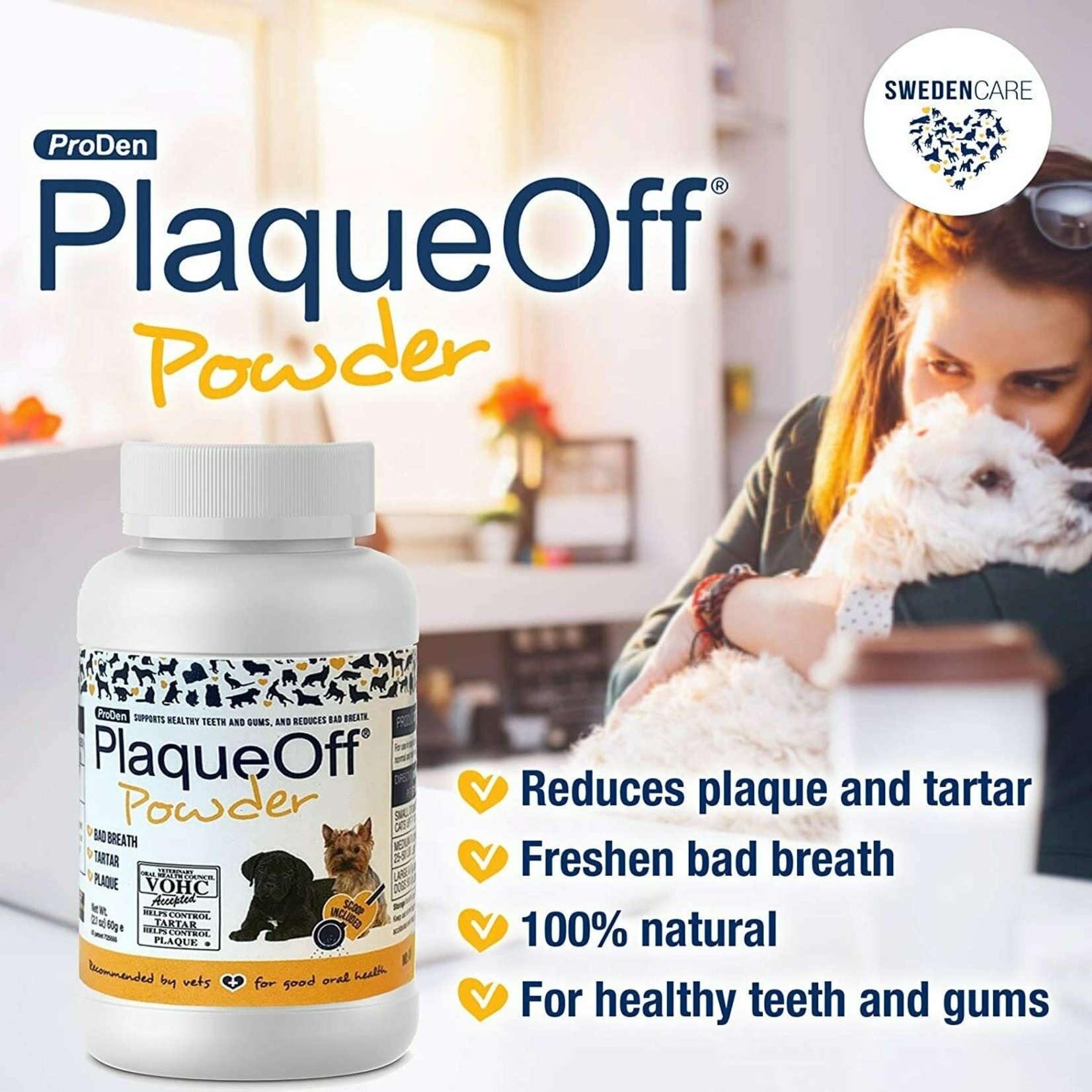 ProDen PlaqueOff ProDen: PlaqueOff: Seaweed Powder for Cats 40g