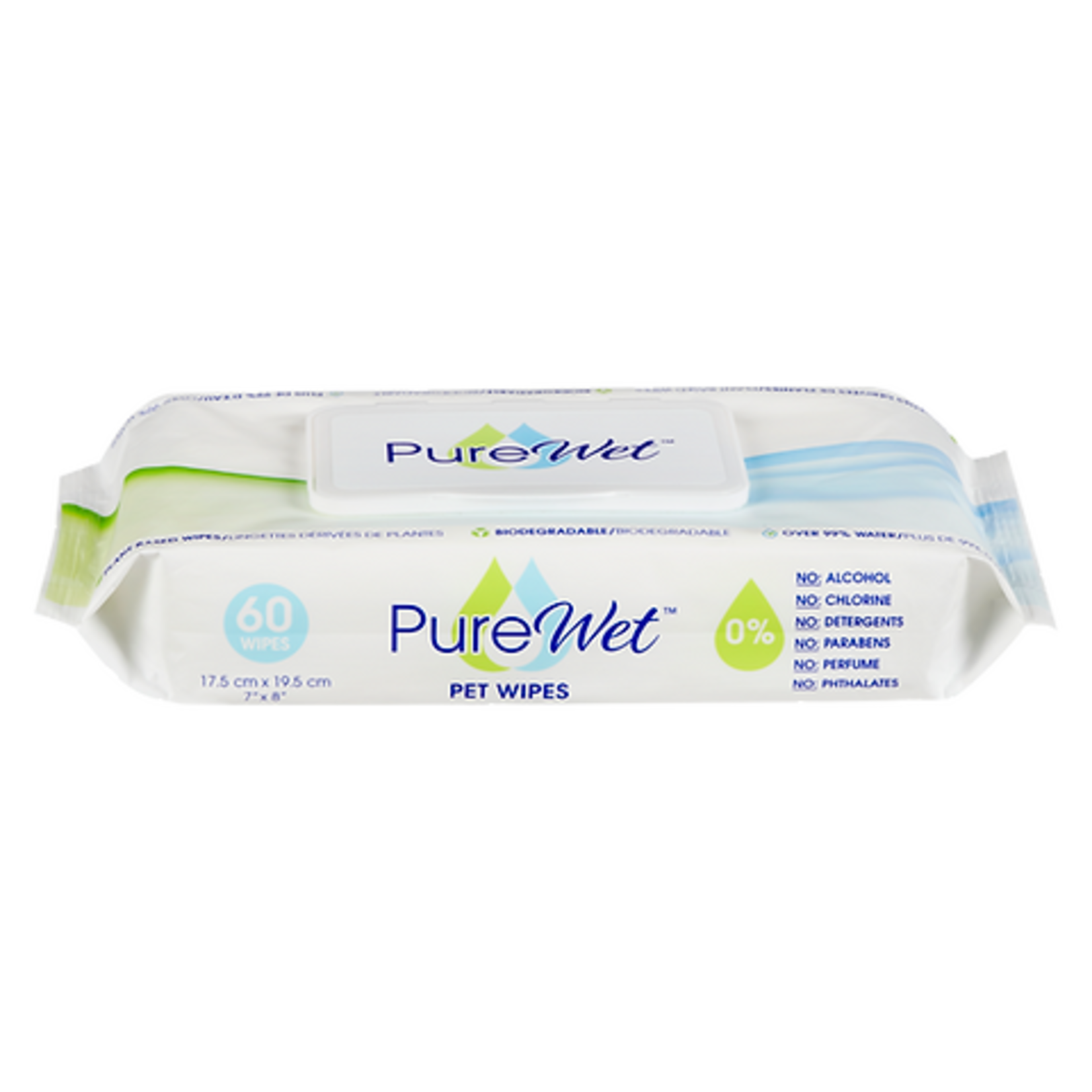 Pure Wet PureWet: Pet Wipes 60pk