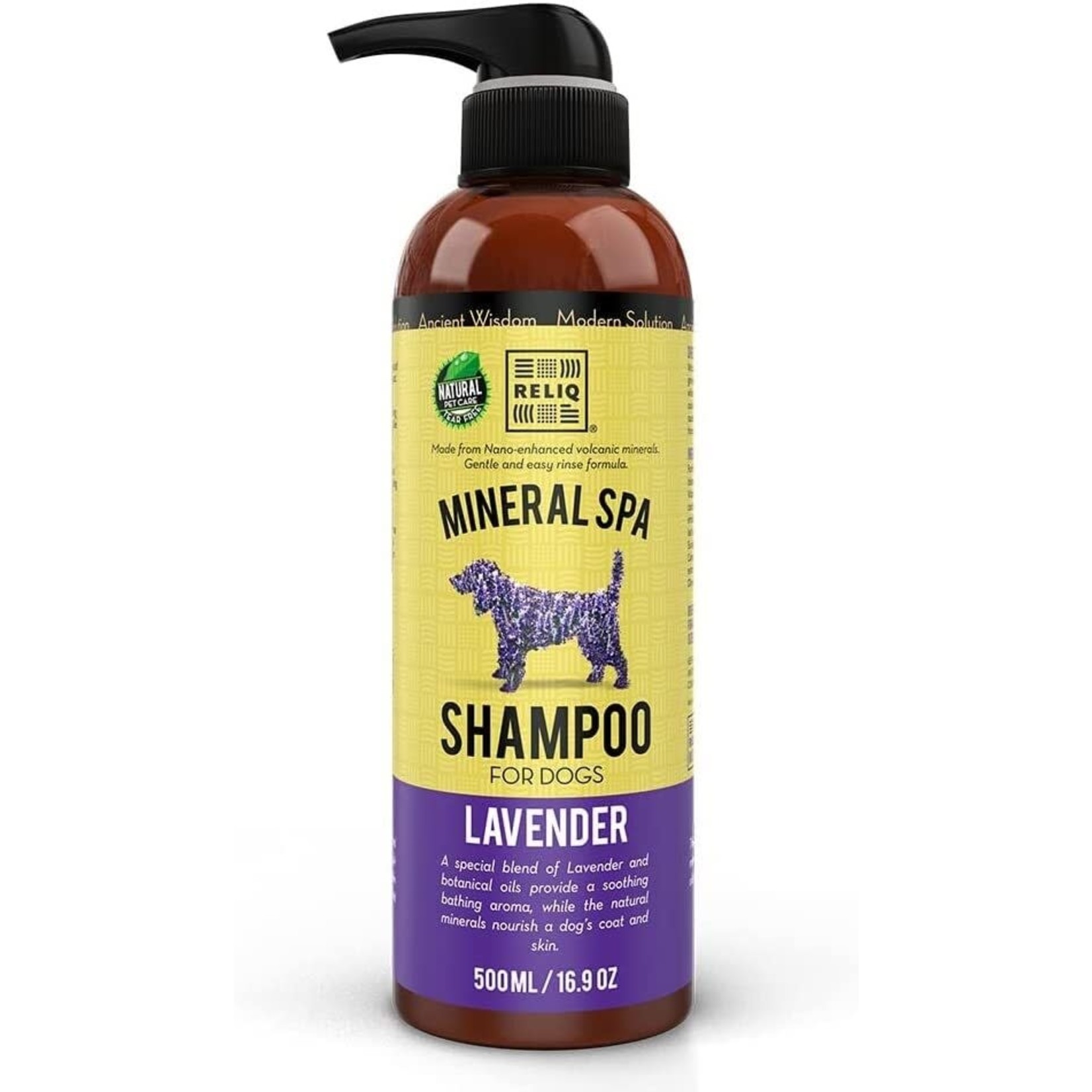 Reliq Reliq: Mineral Spa Lavender Shampoo 16.9oz