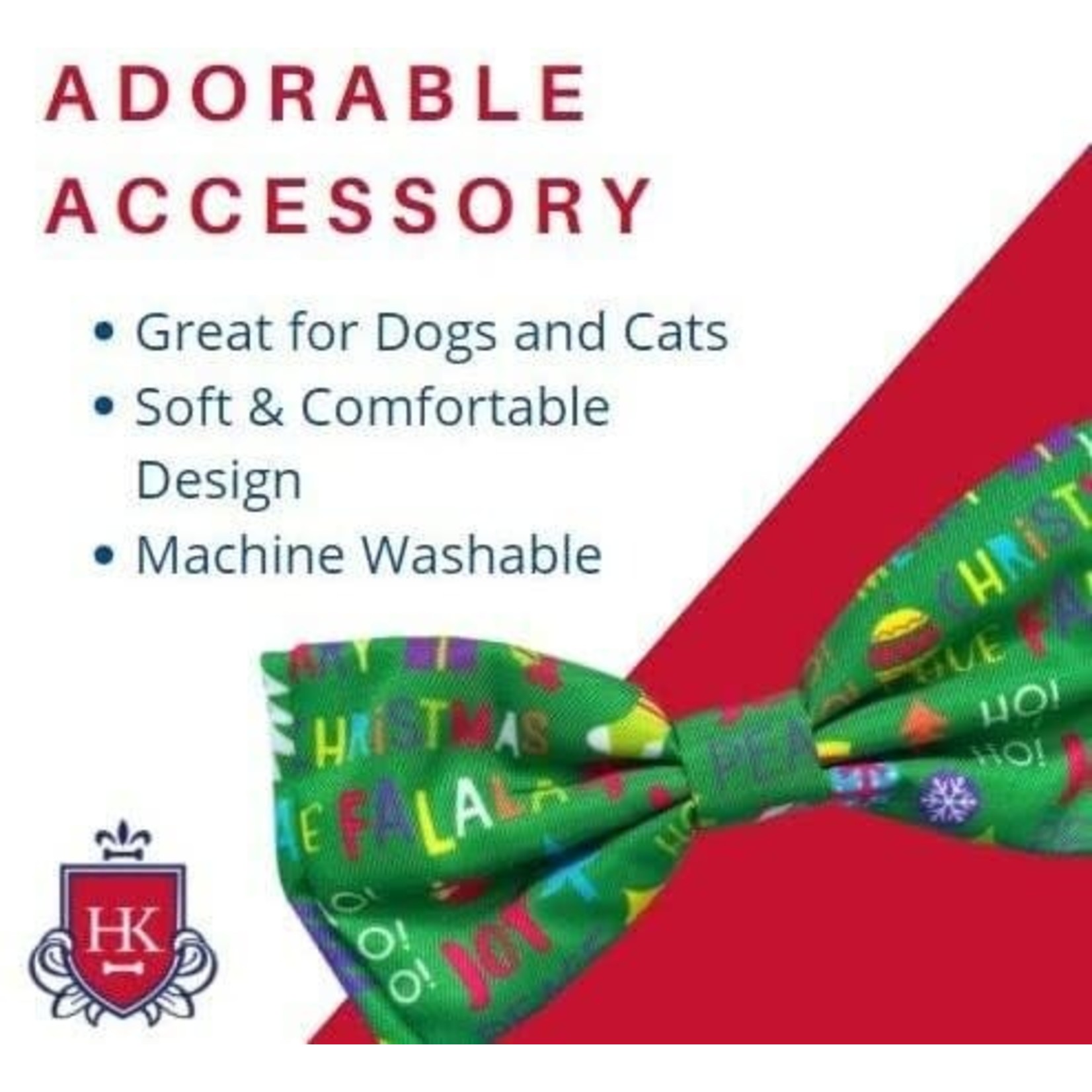 Huxley & Kent Huxley & Kent Bow Tie - Merry & Bright