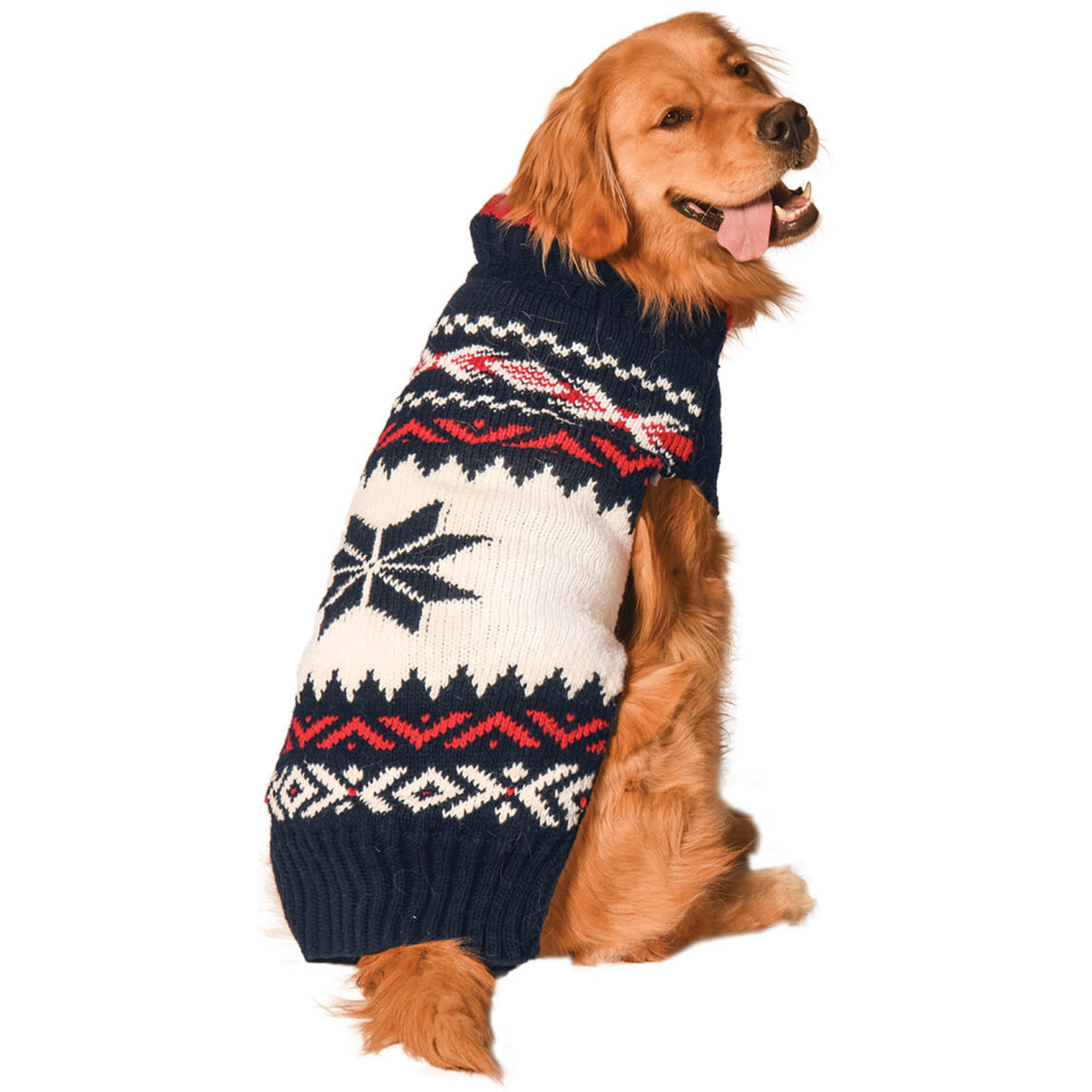 Chilly Dog Sweaters Chilly Dog: Apres Ski Navy Vail Sweater