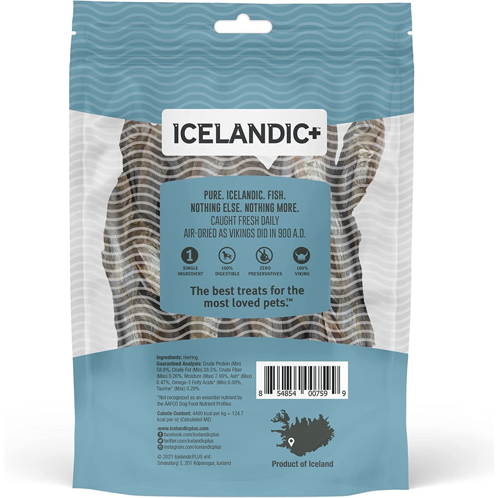 Icelandic+ Icelandic+ Herring Whole Fish Cat Treats 42.5g