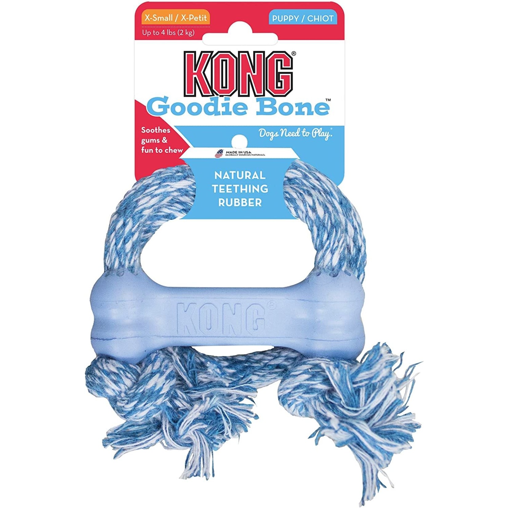 Kong Kong: Puppy Goodie Bone: Assorted Colours