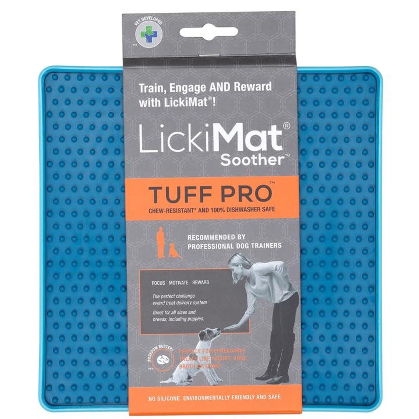 LickiMat LickiMat: Tuff Pro Soother: Turquoise