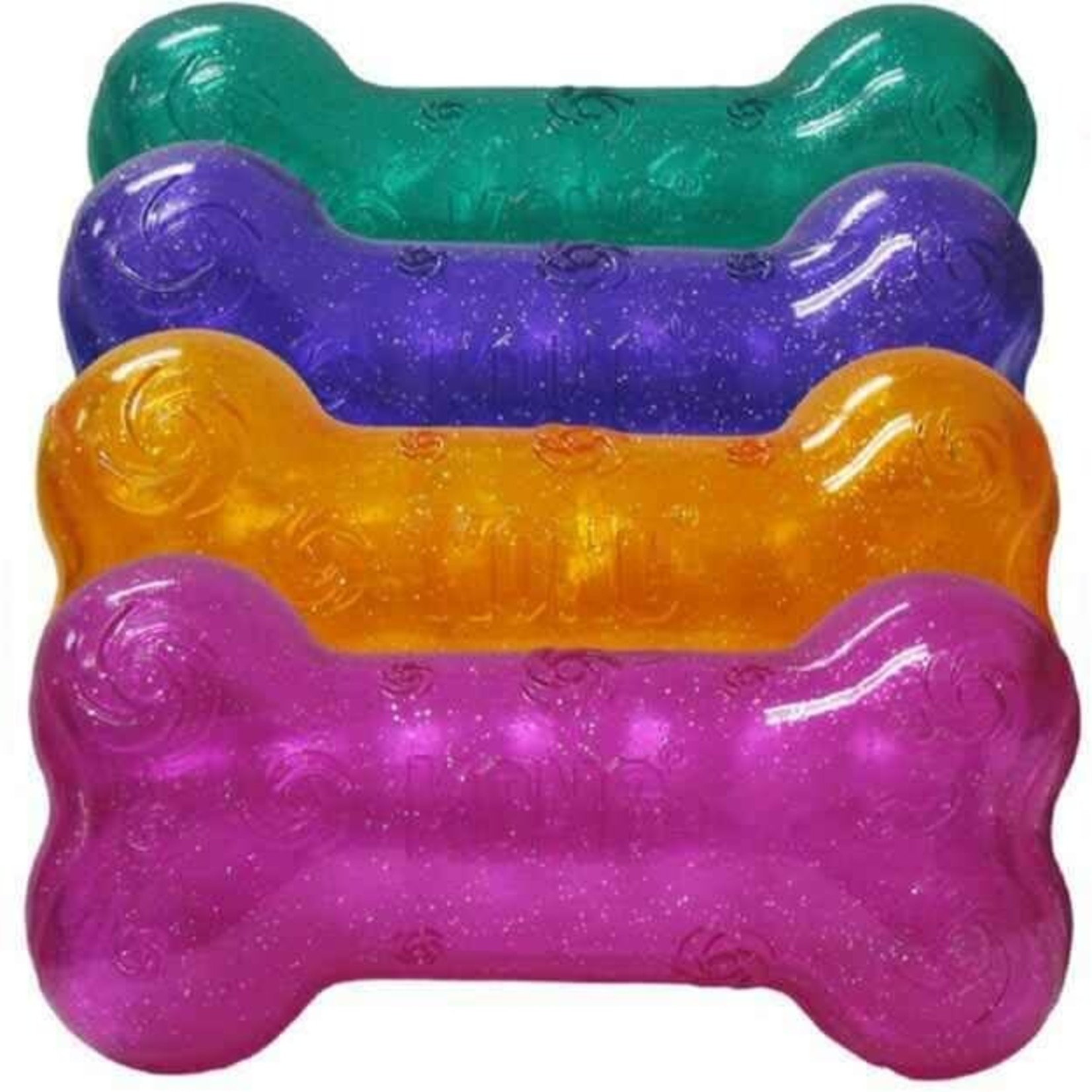 Kong Kong: Squeezz Crackle Bone: Assorted Colours