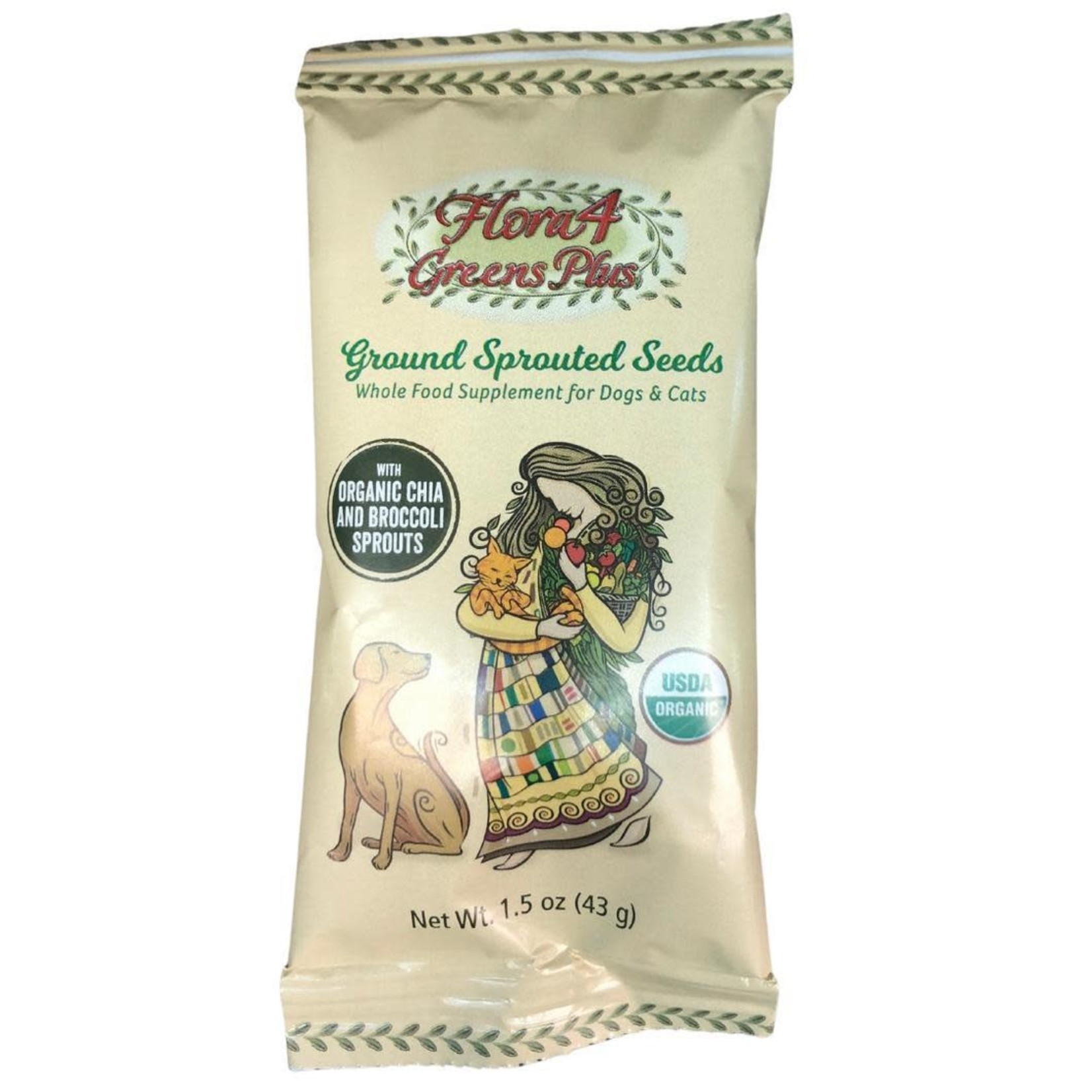Carna4 Carna4: Flora4 Greens Plus: Sprouted Seed Topper