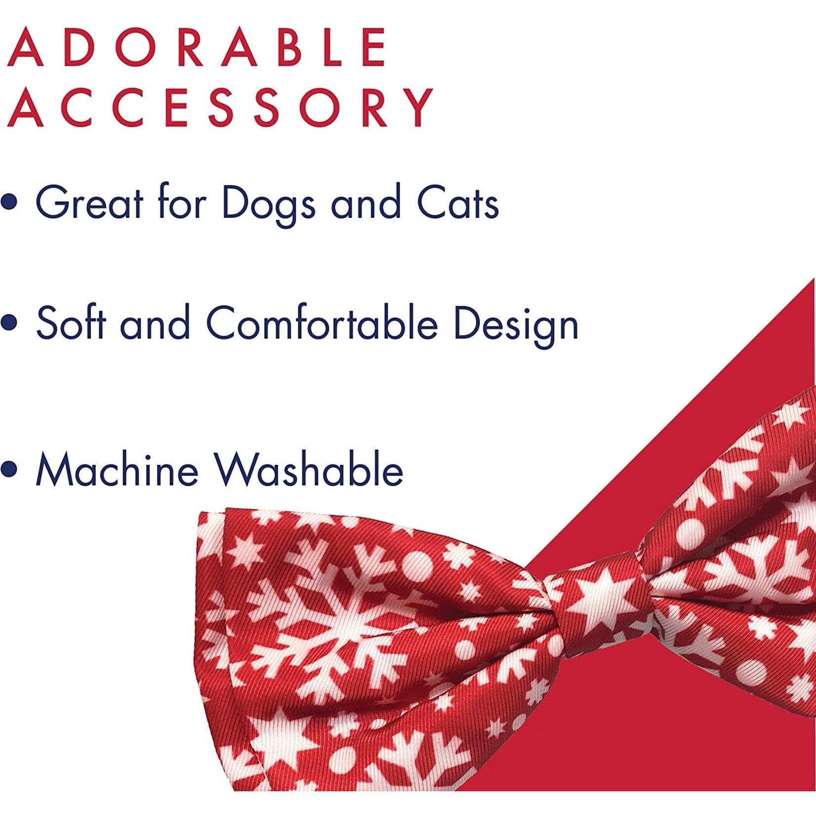 Huxley & Kent Huxley & Kent: Bow Tie: Snowflakes