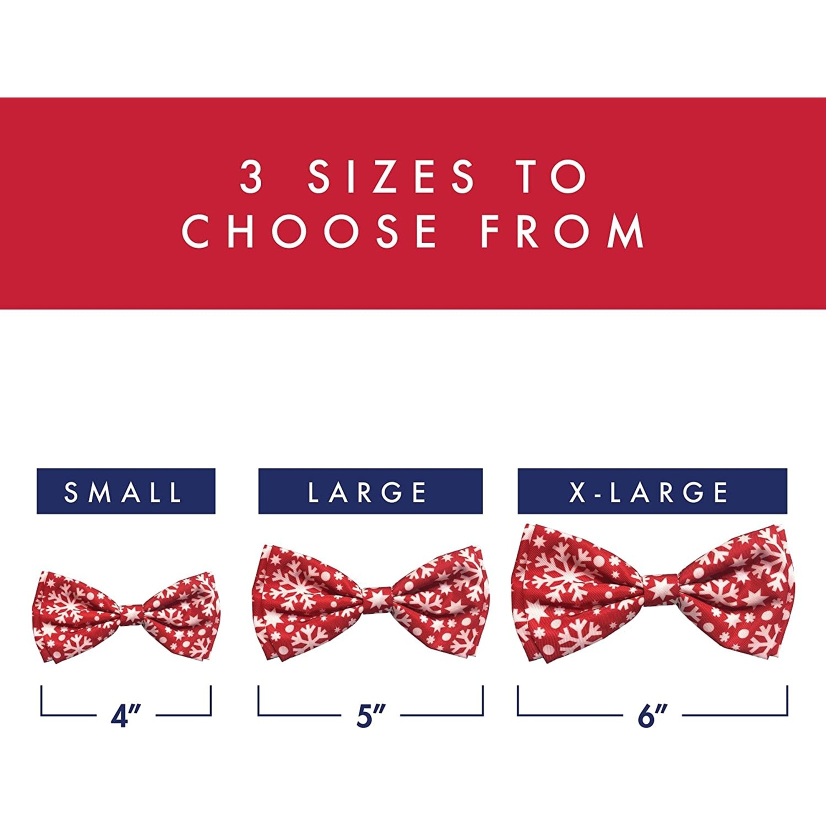 Huxley & Kent Huxley & Kent: Bow Tie: Snowflakes