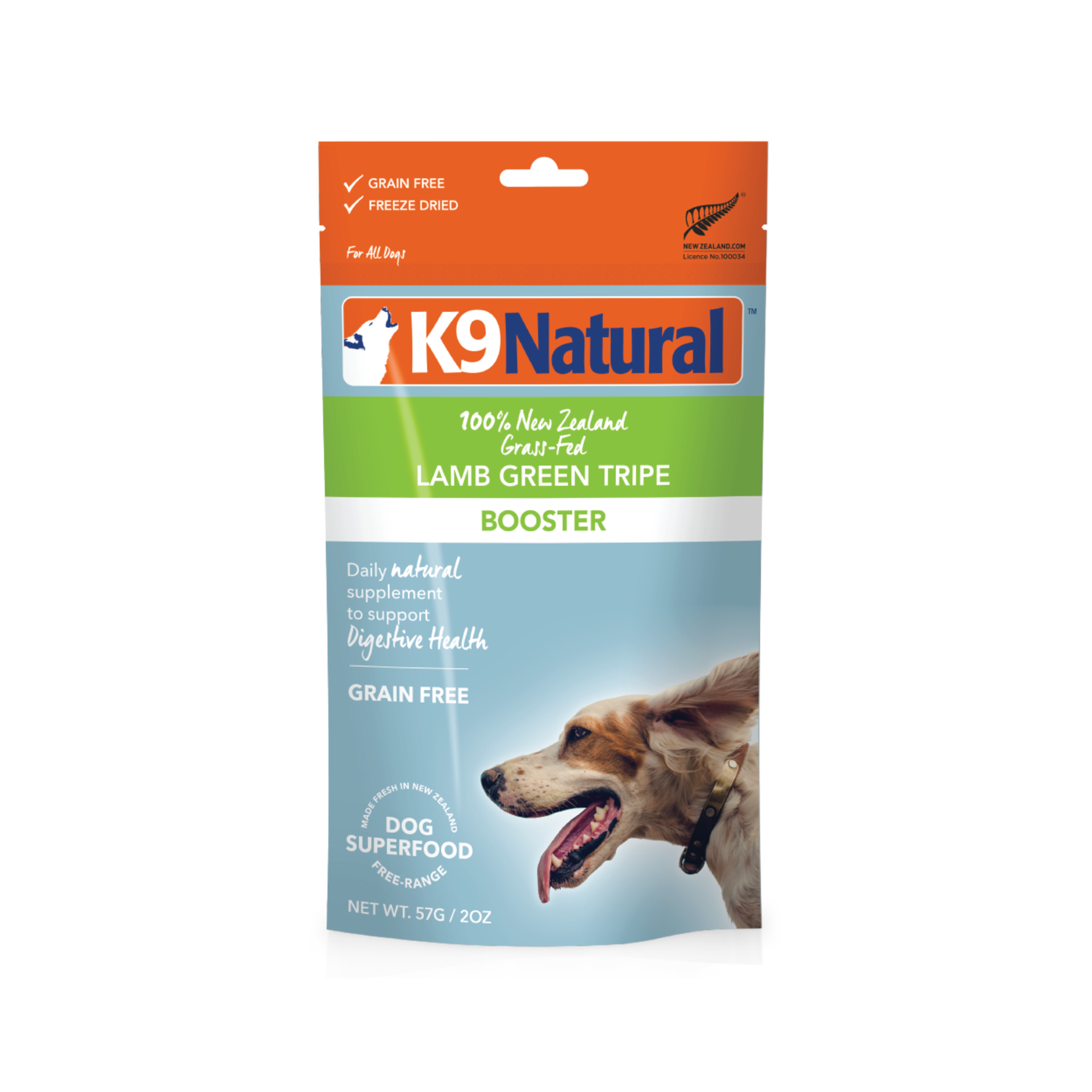 K9 Natural K9 Natural: Freeze-Dried Booster: Lamb Green Tripe