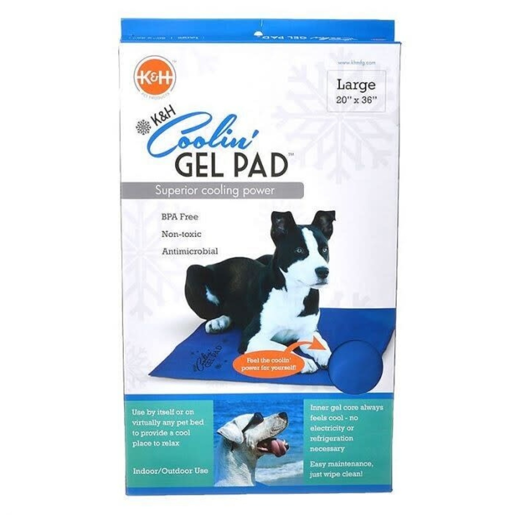 K&H Coolin' Pet Pad Cooling Dog Pad - K&H Pet Products