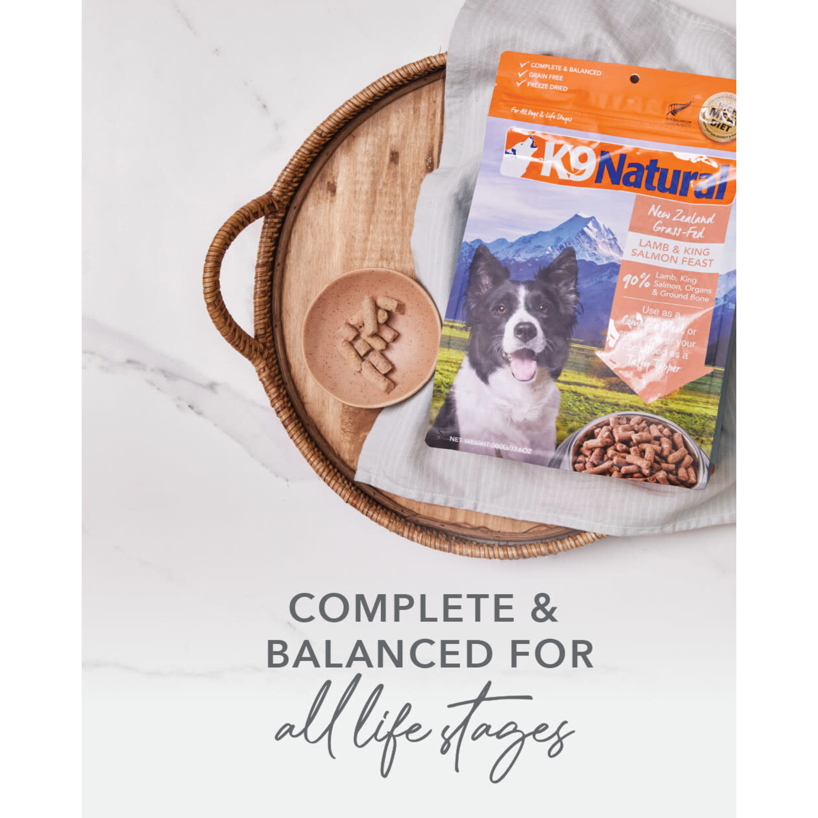 K9 Natural K9 Natural: Lamb & King Salmon Feast Freeze-Dried Food