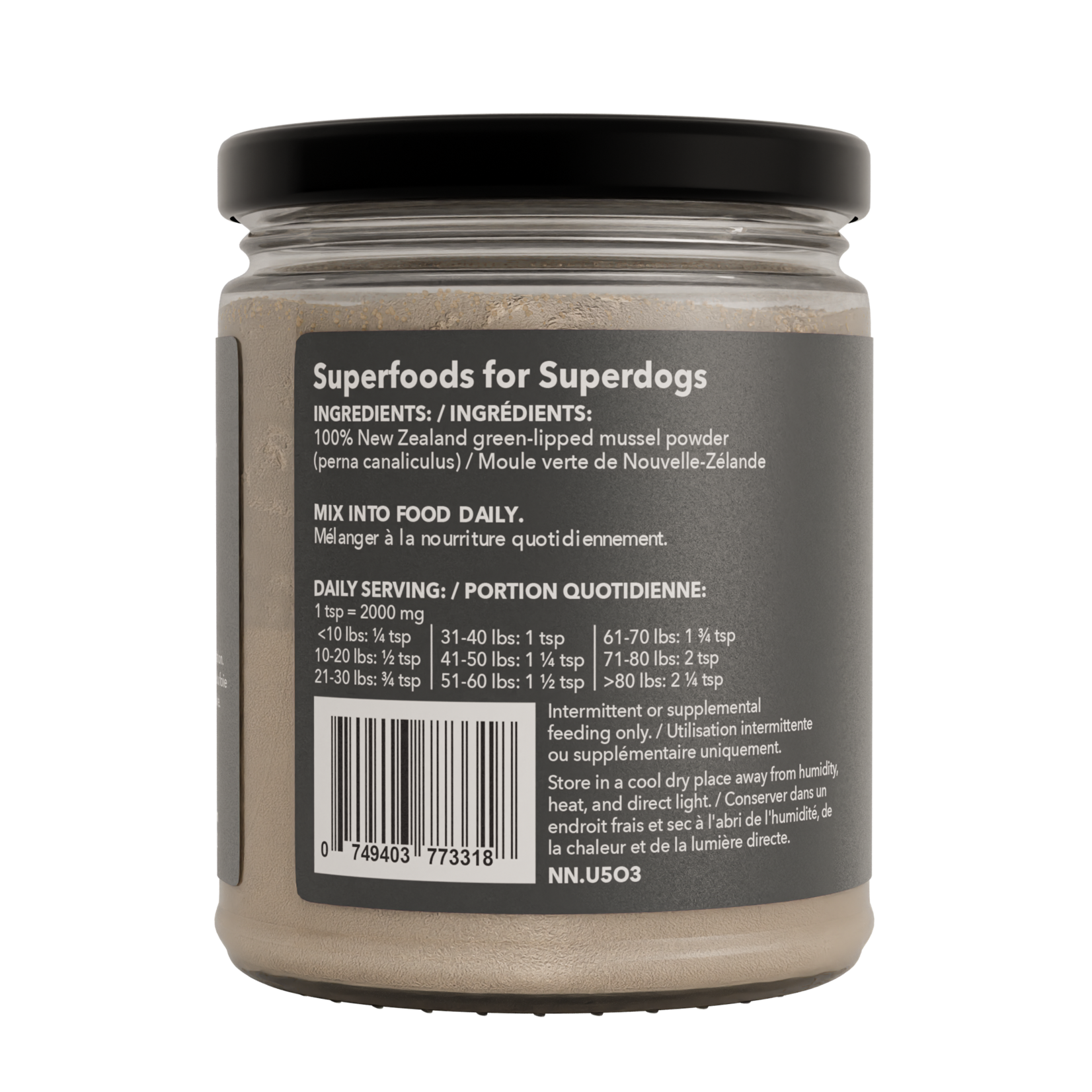 North Hound Life North Hound Life: Superfood Topper: Green Lipped Mussel
