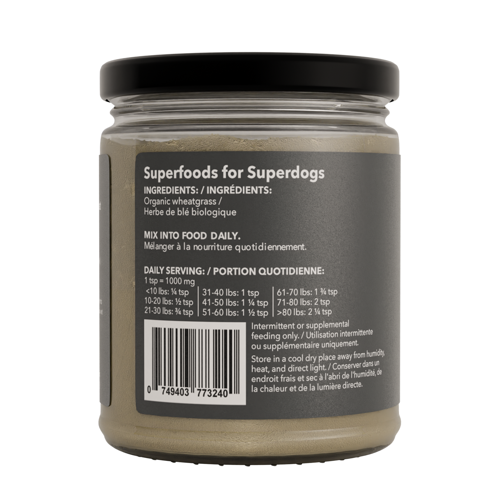 North Hound Life North Hound Life: Superfood Topper: Wheat Grass