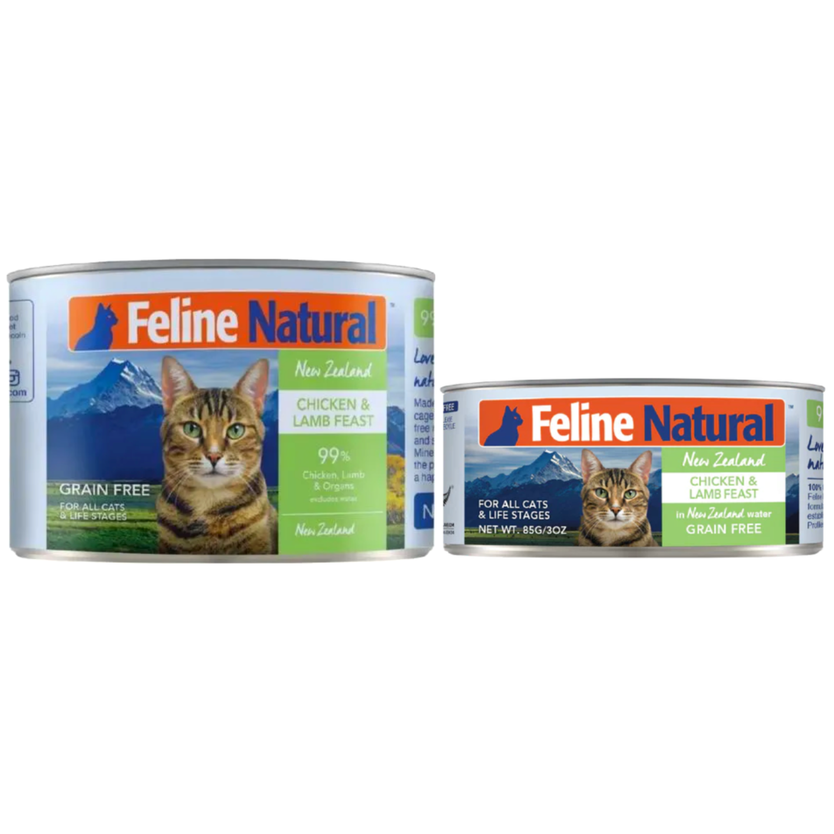 Feline Natural Feline Natural: Canned Chicken & Lamb Feast